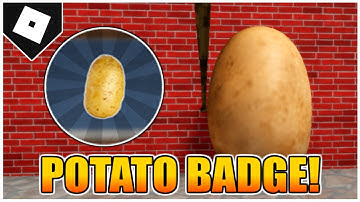 How to get the "POTATO" BADGE and UNLOCK POTATO in PIGGY RP : INFECTION! [ROBLOX]