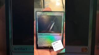 Mythic Rare. Magic the Gathering: Final Fantasy. #mtg #finalfantasy #bustersword #ff7 #collector