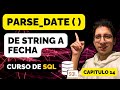 Cómo usar PARSE_DATE en Big Query | Convierte strings en fechas | Curso de SQL BigQuery #14