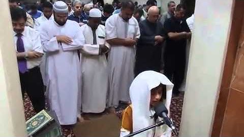 تلاوة خاشعة لـ الطفل عيسى الشريف  في الاردن  عام ١٤٣٦