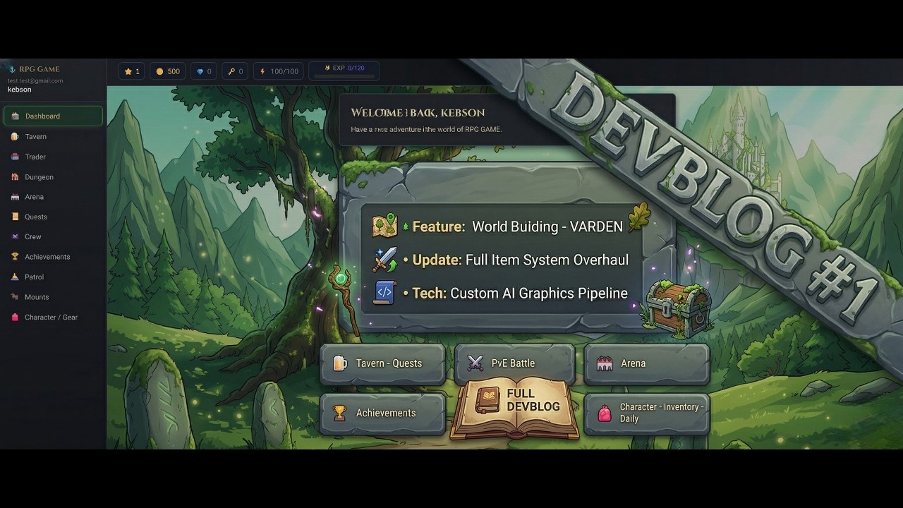 Devlog #1: Can My RPG Game Be the NEXT BIG THING? - YouTube