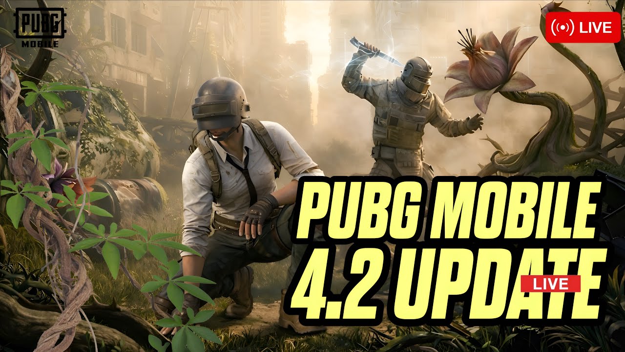 PUBG Mobile 4.2 Update LIVE! PUBG live STREAM