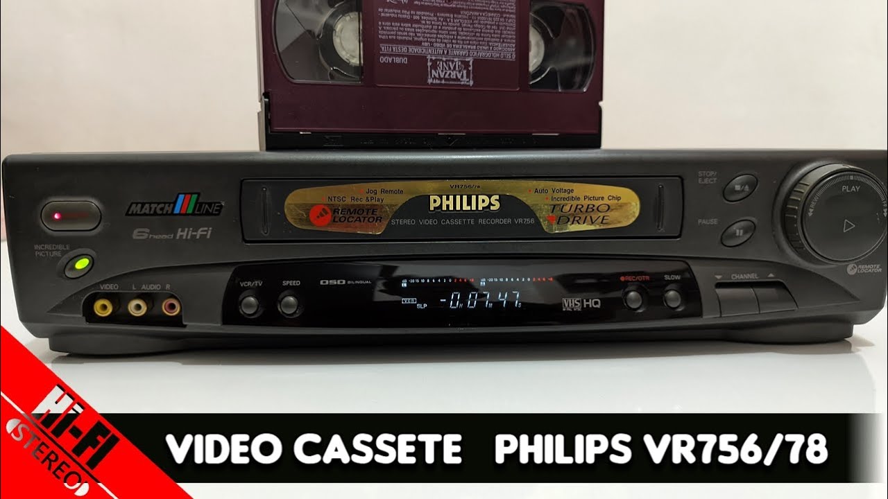 Video Cassete Philips VR-756/78
