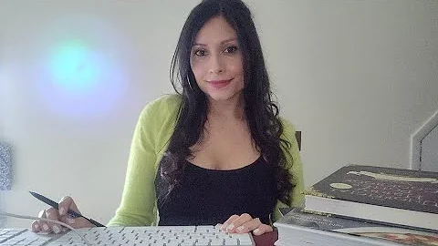 Bookstore Asmr Roleplay~ Typing and page turning/ paper sounds 📖⌨️