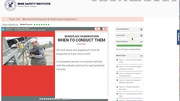 Workplace Exam Standards Update - MSHA Safety Training - Part46 New Miner Training Videos