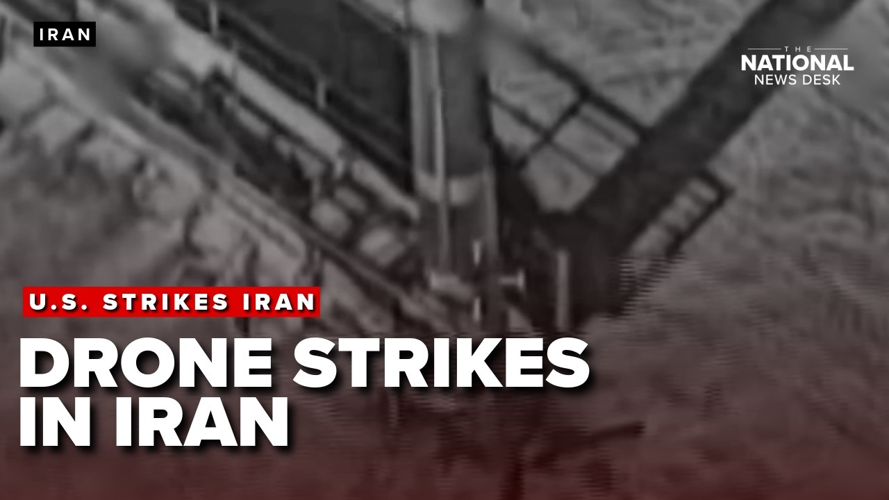 Israel releases drone strike video of attack in Iran