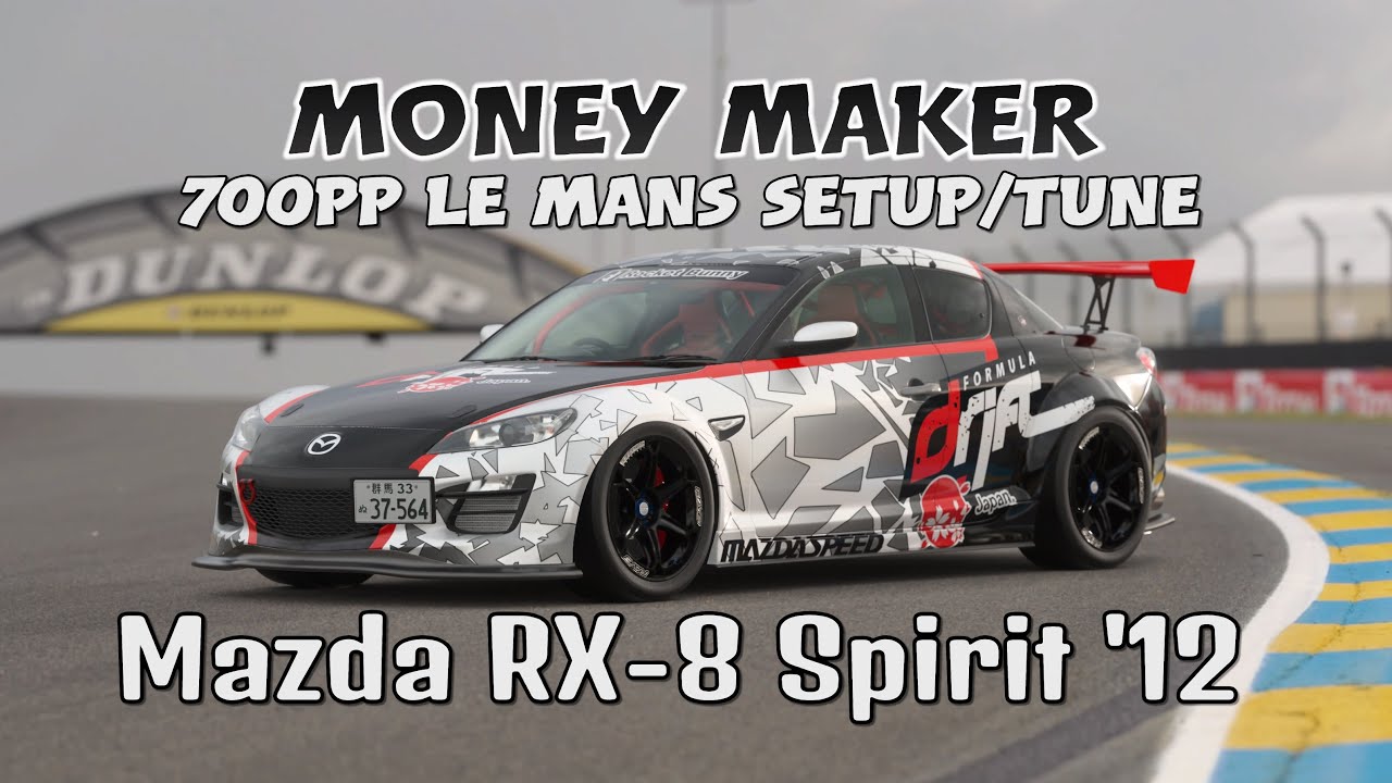 GT7 Money Method | Mazda RX-8 Spirit '12 | Engine: 787B | 700PP Le Mans Setup/Strategy