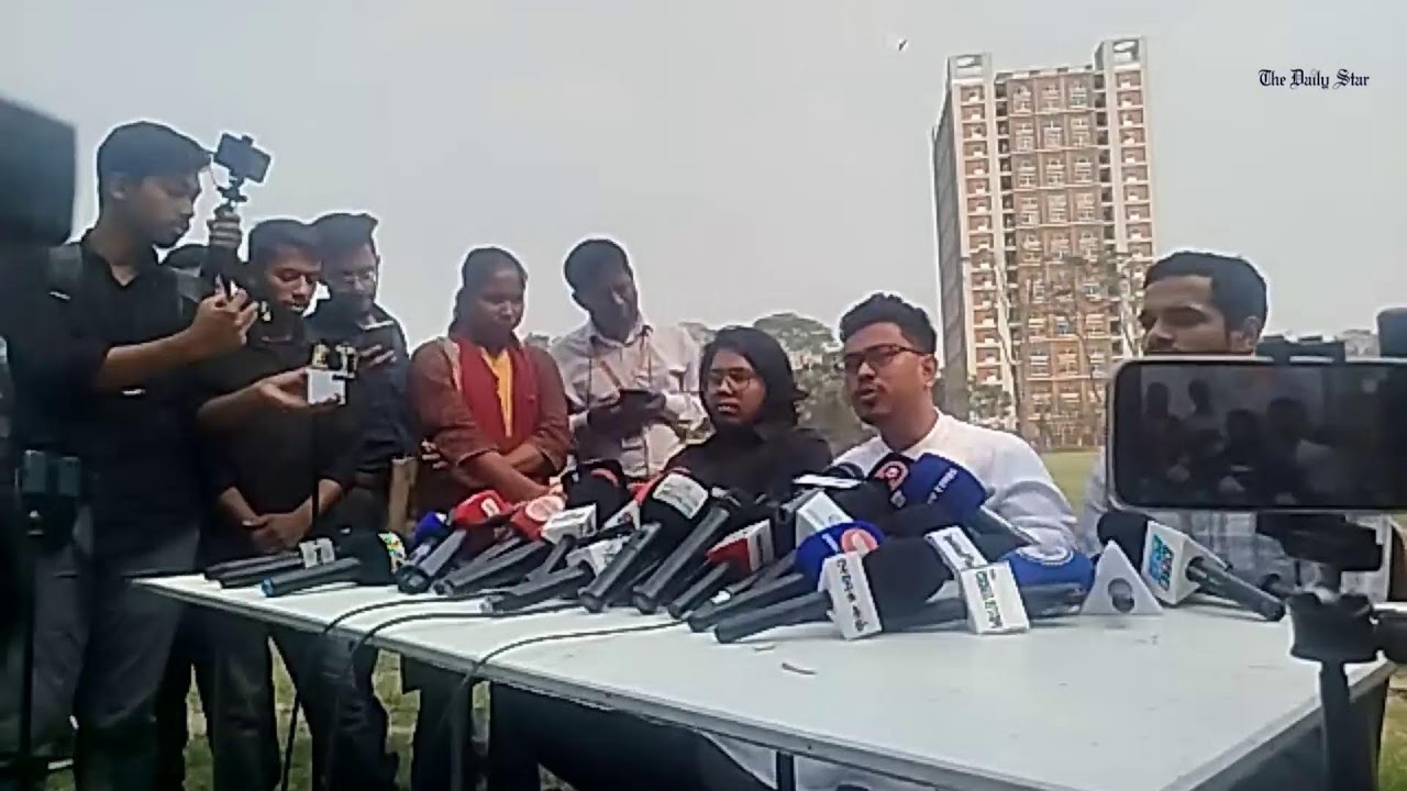 LIVE: কথা বলছেন ডাকসু ভিপি সাদিক কায়েম