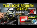 Hero Xtreme 125R Tail Light Broken Housing & Bulb Change | Step-by-Step DIY Upgrade! 🏍️🔥