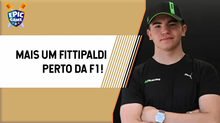 EMMO FITTIPALDI JR ACERTA AO PULAR PARA A FÓRMULA 2 EM 2026.