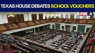 Texas House lawmakers debate school voucher bill