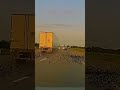 That big rig just exploded on the highway.