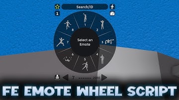 FE Emote Wheel Script - ROBLOX EXPLOITING