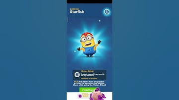 Despicable Me: Minion Rush Gru Starfish #minions