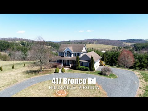 417 Bronco Rd, Hillsville, VA home video tour