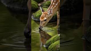 Magical Forest Vibes 🦌 4K Relaxation #aesthetic #nature #relaxing #peace #naturevibes