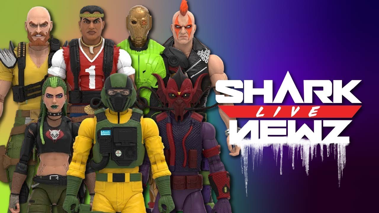 GIJOE DAY Reveals! GIJOE Classified 2026 Hydro Viper | Airtight | Tarus & Reddog  - SHARKNEWZ LIVE