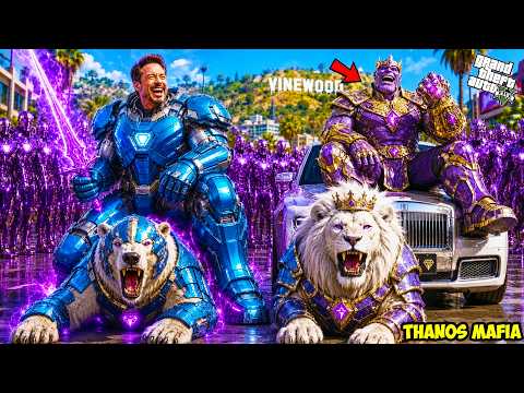 Franklin Became Biggest Blue Hulkbuster Mafia Boss in Los Santos In GTA 5 !