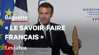 Macron se réjouit que la baguette entre au patrimoine immatériel de l’humanité