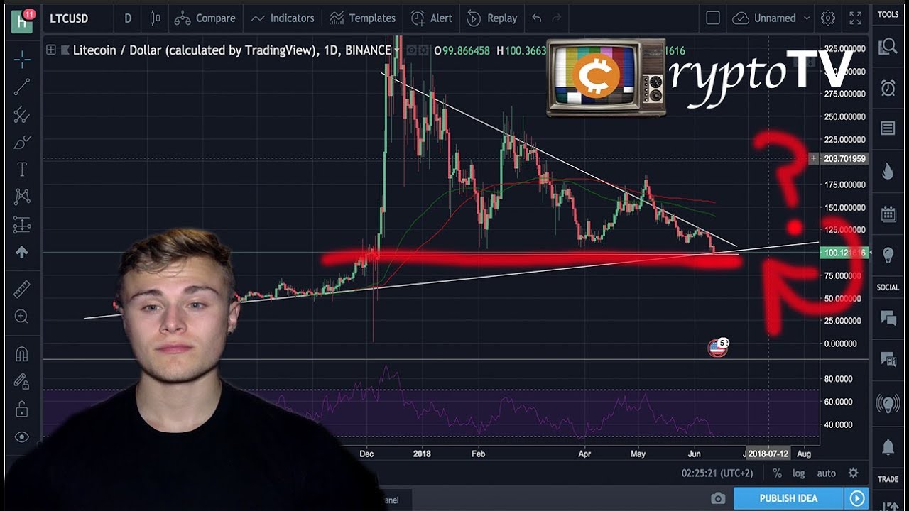 WIll Litecoin Hold $100 Support? THIS ISNT A CRASH.... (Verge Analysis)