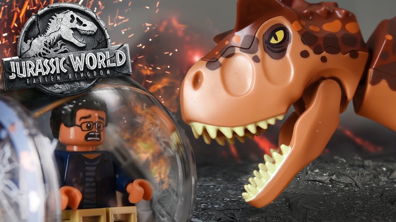 LEGO TOAST!! - Carnotaurs Escape! Jurassic World 2 Lego Set - Review/Build
