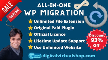All in One WP Migration  - Get Paid Unlimited Extension Plugin