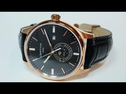 Certina DS-8 Moon Phase Chronometer. Обзор\Review