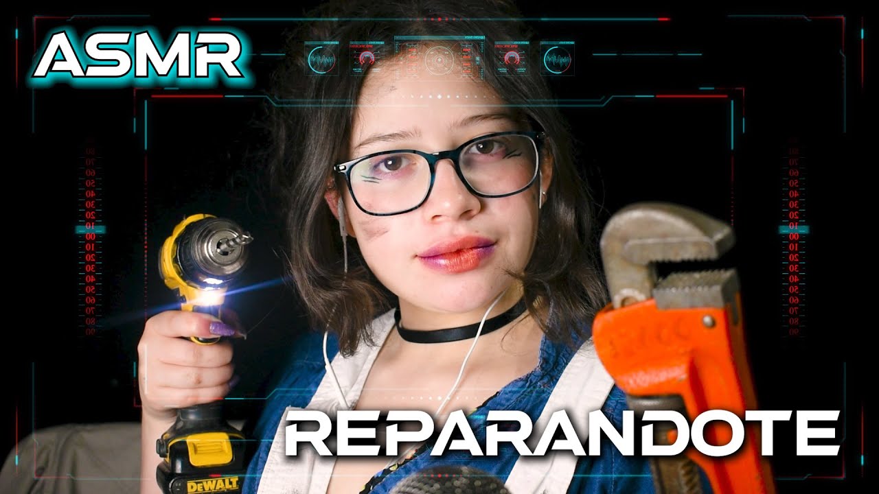ASMR en ESPAÑOL🔨🔧Eres un  R O B O T 🤖 Vivalen Asmr