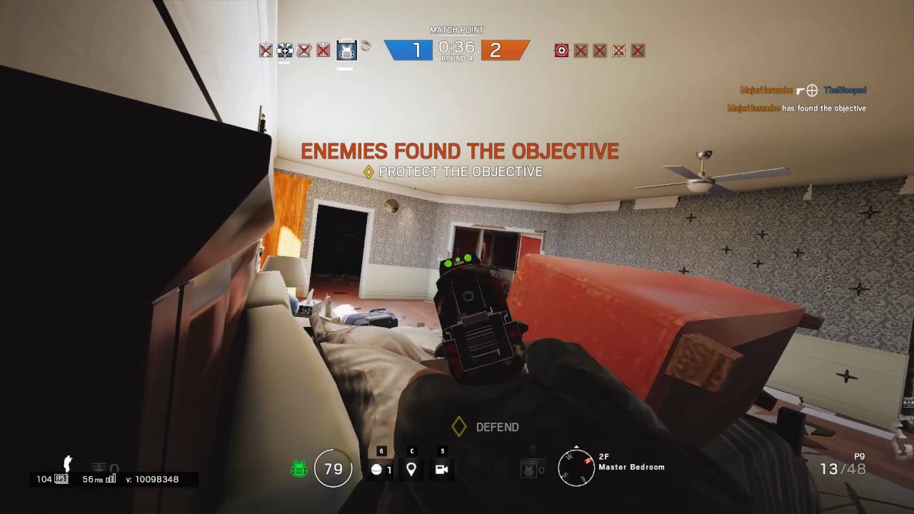 Playing Siege with vive motion controller kills ( in BigScreen)