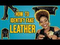 Don't buy fake Leather | 7 ways to identify Authentic Leather | Leather buying guide | genuine