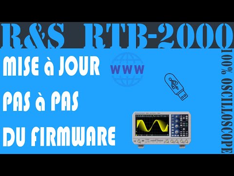 Firmware Update - Oscilloscope RTB2004/2002