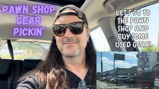 Pawn Shop Gear Picking!  Go To The Pawn Shop With Me To Look For Some Music Gear!