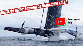 ROUTE du RHUM 2022   | ⛵ Maxi-Trimaran Edmond de Rothschild   |  Bretagne Télé