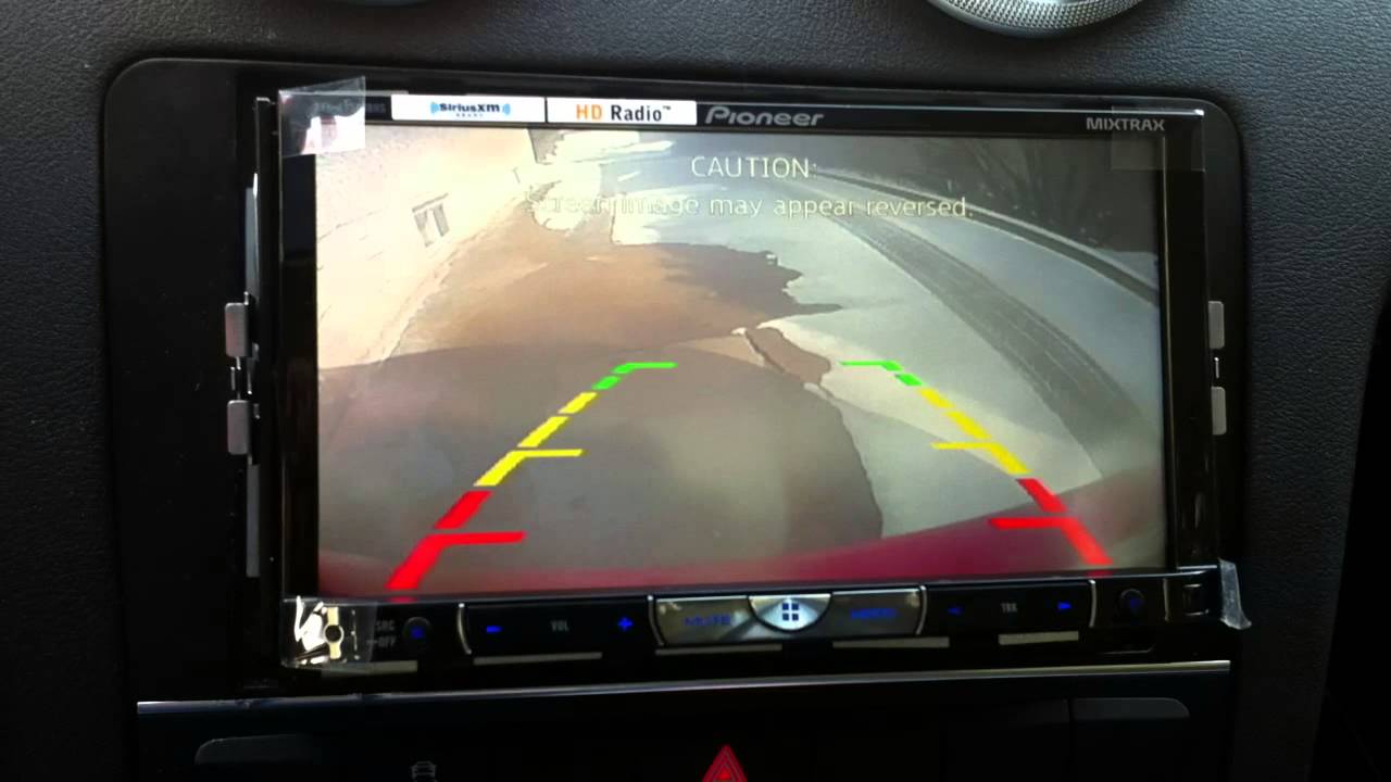 backup camera problem - YouTube