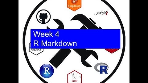 R Workflow Workshop 2021: Week 4 R Markdown