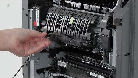 CS730/CS735/CX730/CX735—Replacing the fuser