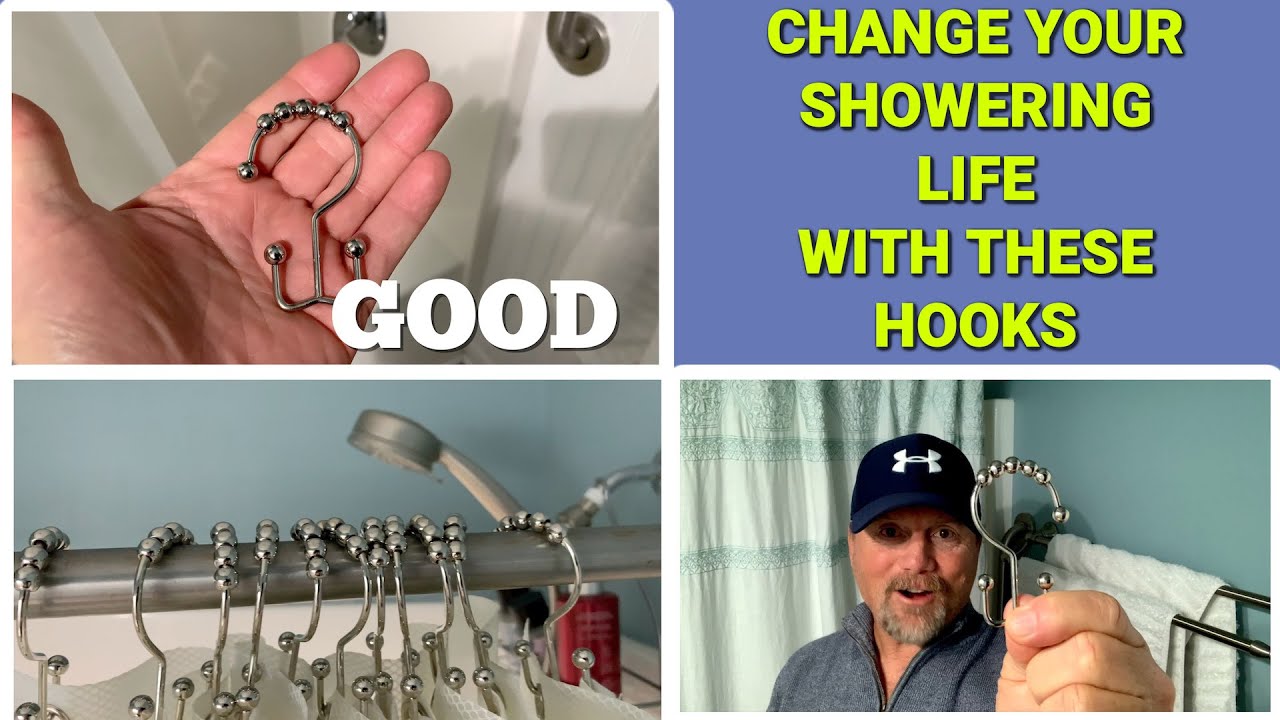 Want to Change Your Life? Change Your Shower Hooks 