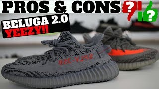 YEEZYS ARE DEAD?! Pros & Cons: BELUGA 2.0 YEEZY BOOST 350 V2 REVIEW & ON FEET!