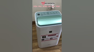 Máy hút ẩm và lọc không khí Sharp DW-E16FA-W