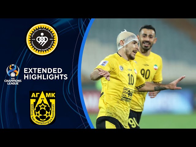 Sepahan vs FC OKMK Olmaliq 06.11.2023 at AFC Champions League 2023/24, Football