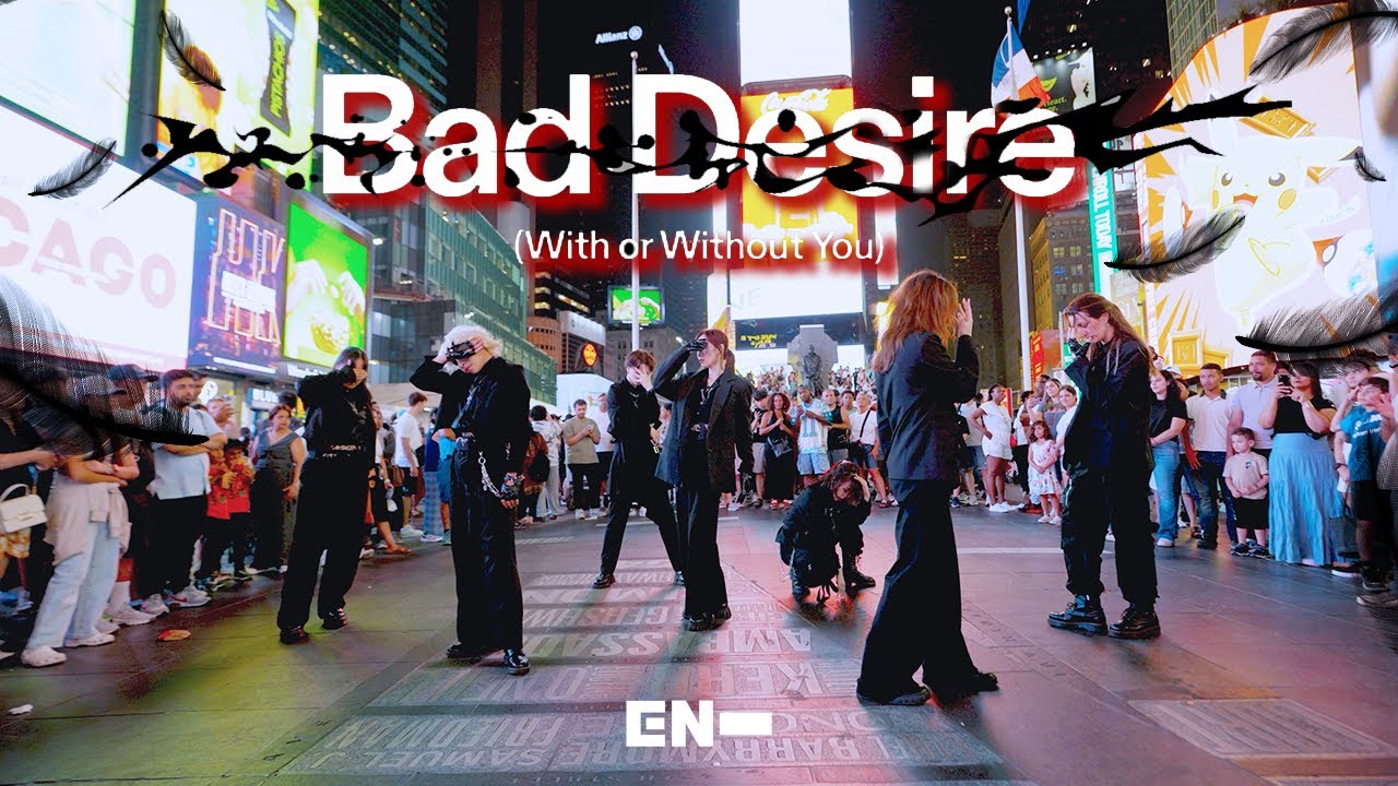 [KPOP IN PUBLIC NYC | TIMES SQUARE | ONE TAKE] ENHYPEN (엔하이픈) - ‘Bad Desire’ | Dance Cover by GRL1S