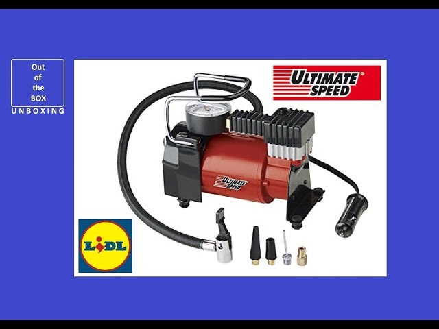 UltimateSpeed MINI Compressor UMK 10 C2 UNBOXING (Lidl 12V 10 bar