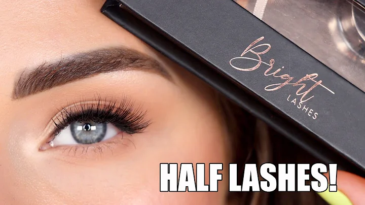 How To Apply Half Lashes | The Bright Lashes