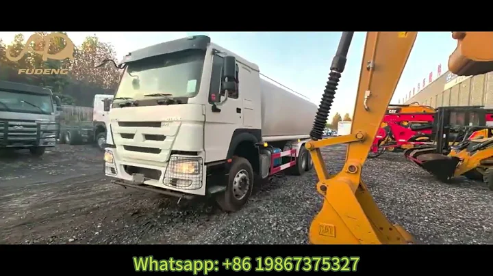 Used Sinotruk HOWO 6x4 20000 Liters Water Tanker Truck Refurbished 375HP Sprinkle And Spray Truck