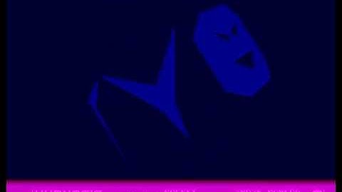 filled vector scroll intro by hypnosis for Amiga