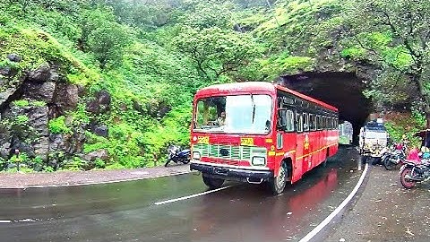 लालपरी | MSRTC buses in Malshej ghat | Best Monsoon Destination near Mumbai
