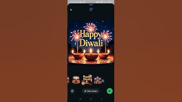 How to Create Ai Animate Diwali Wish Video Editing Using forWhatsApp/ whatsapp magic make animate/Ai