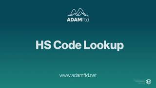 HS Code Lookup Wealth