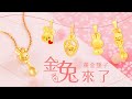 兔兔寶貝-兔年開運黃金墜子-金兔來了 product youtube thumbnail