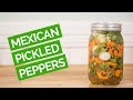 Mexican Style Pickled Peppers & Carrots